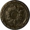 Ekena Millwork Baile Ceiling Medallion (Fits Canopies up to 3 1/4"), Hand-Painted Green Gold, 20"OD x 1 5/8"P CM20BLGGS - alternate 1